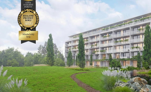 Rezidenční projekt Green Mladá Boleslav, spadající do portfolia Homeland, byl oceněn titulem Realitní projekt roku 2025