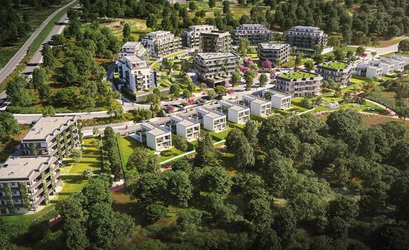 Vily Stodůlky jako součást oceněného projektu Arcus City. Stavba roku hlavního města Prahy 2025