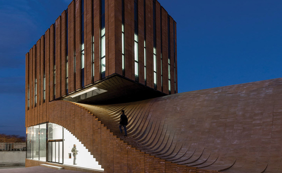 Iranian brick building