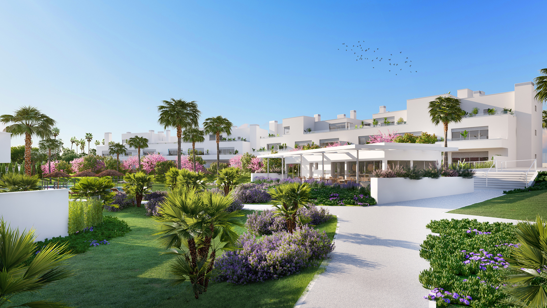 Stylish apartments in Cancelada in the attractive area of the New Golden Mile