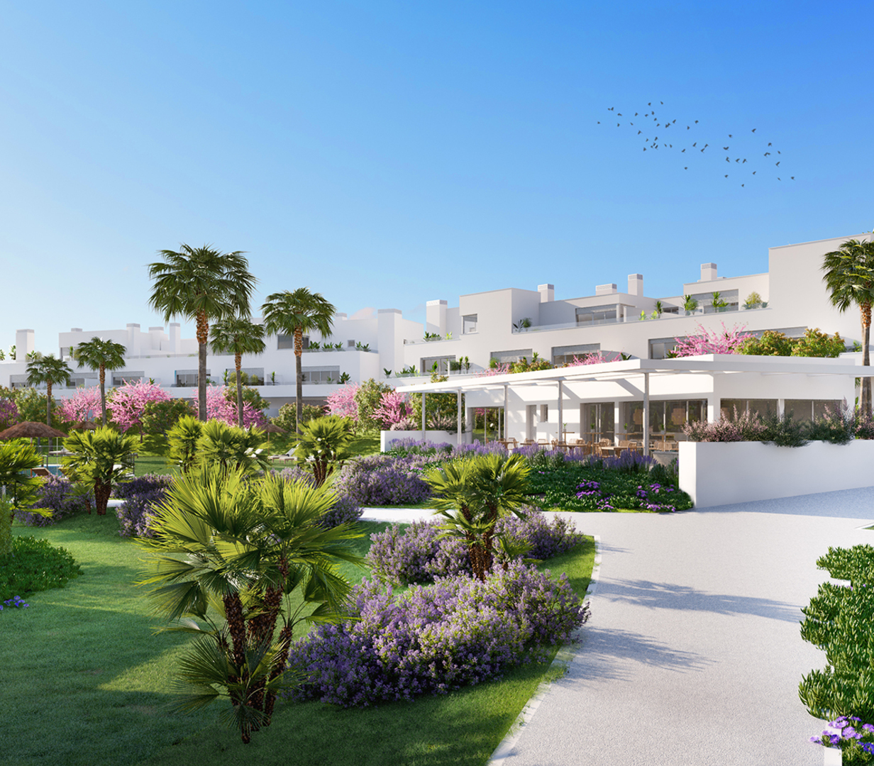 Stylish apartments in Cancelada in the attractive area of the New Golden Mile