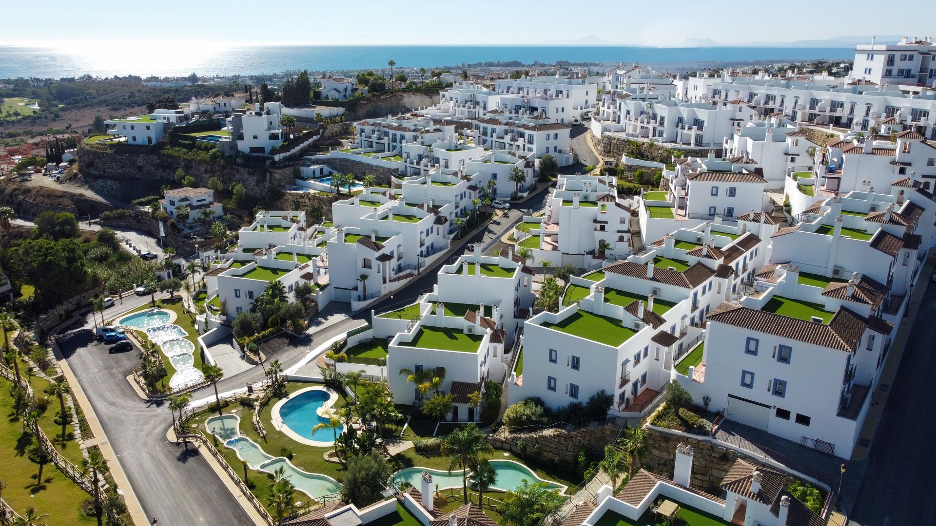 Modern Benahavís apartments with a traditional Andalusian village atmosphere