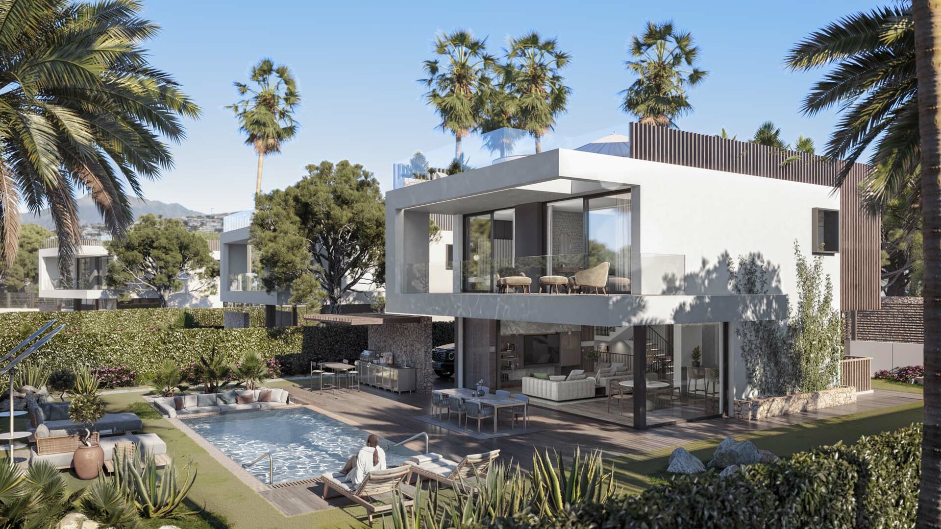 The exclusive houses El Campanario in Estepona