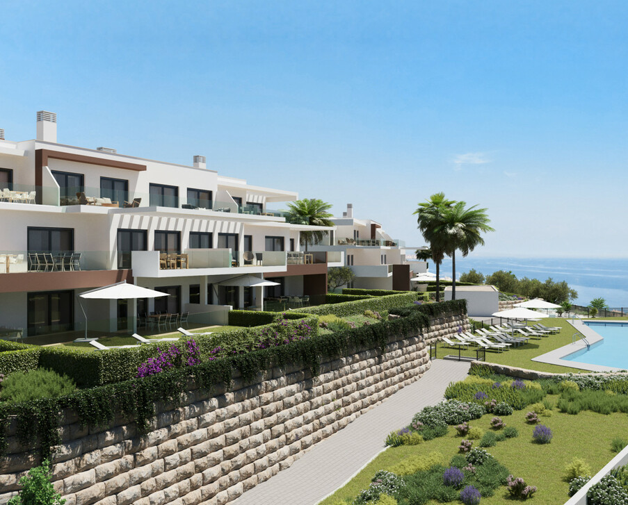 Apartment complex on the outskirts of Estepona