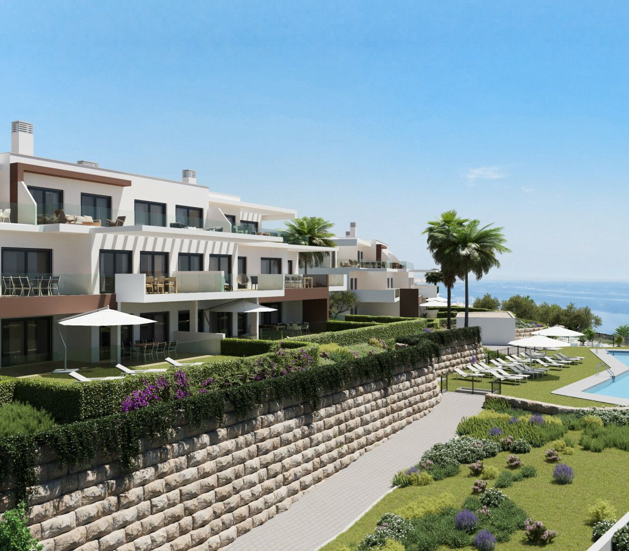 Apartment complex on the outskirts of Estepona