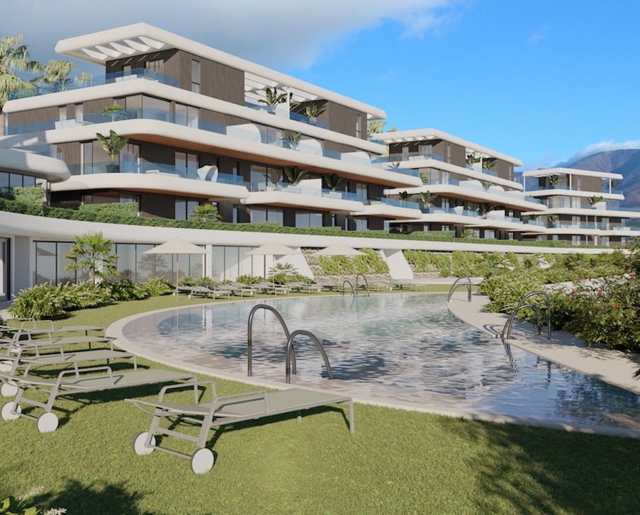 A timeless project of luxury apartments near Estepona