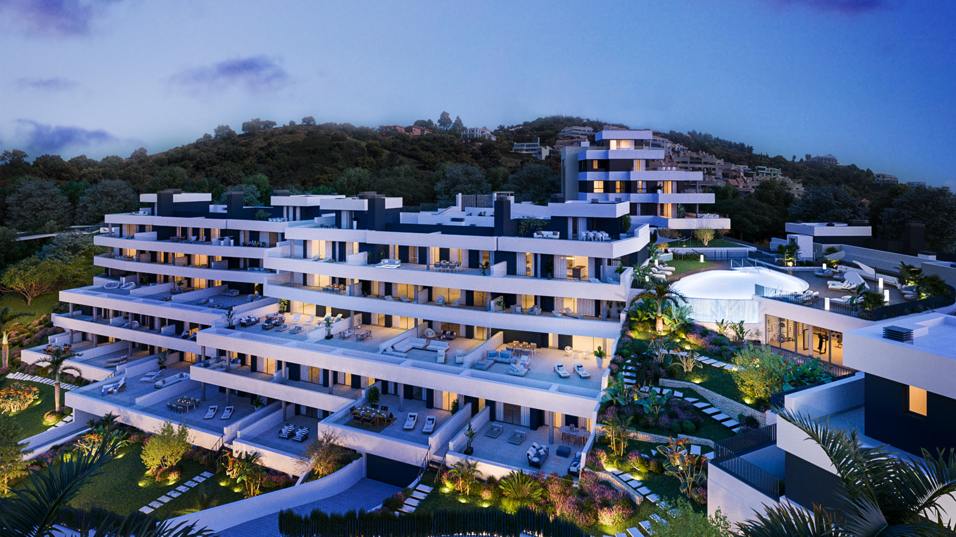 Design apartments on the outskirts of Marbella