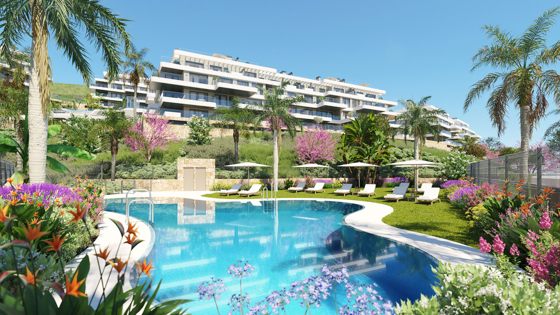 Superior residential project next to the golf course in La Cala de Mijas