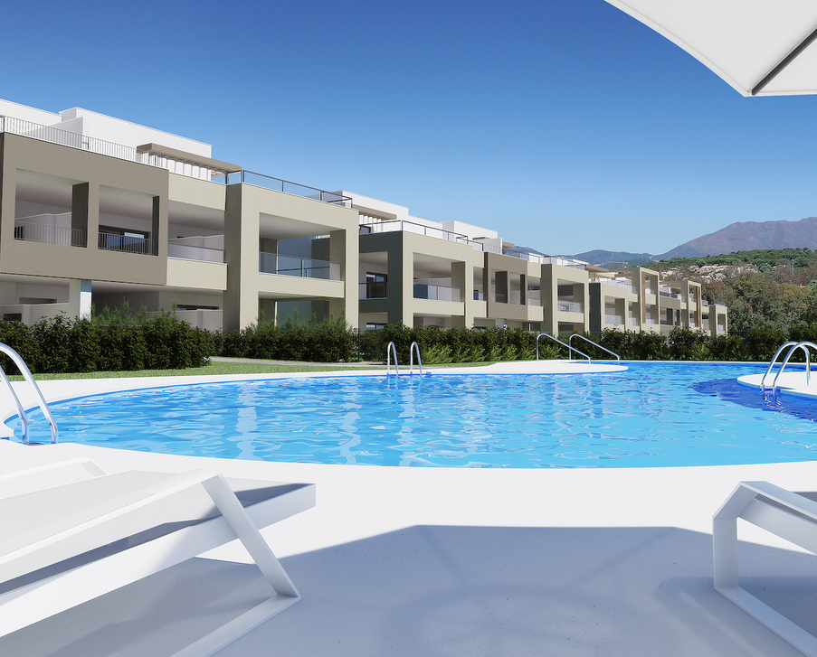 Apartments by the beach in Casares Costa