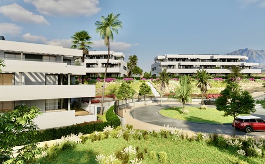 Apartments in a quiet location by the sea and the golf course