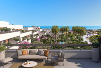 Apartments by the beach in the suburbs of Estepona