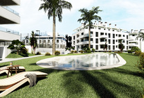 Investment apartment complex with sports club in Mijas Costa