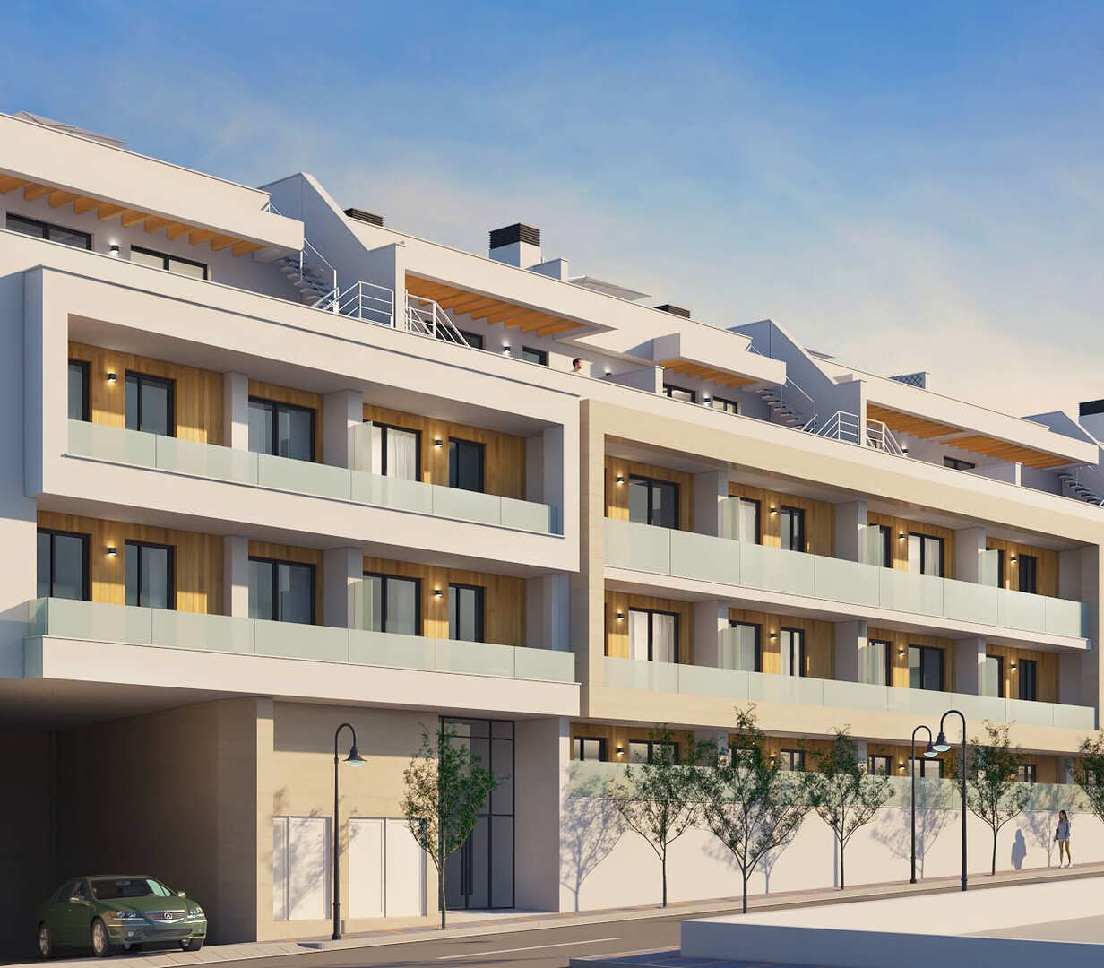 Modern apartments in Las Lagunas de Mijas