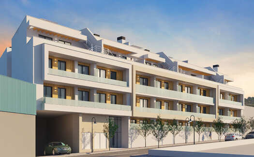 Modern apartments in Las Lagunas de Mijas