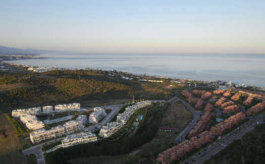 Apartments in a quiet location near Estepona