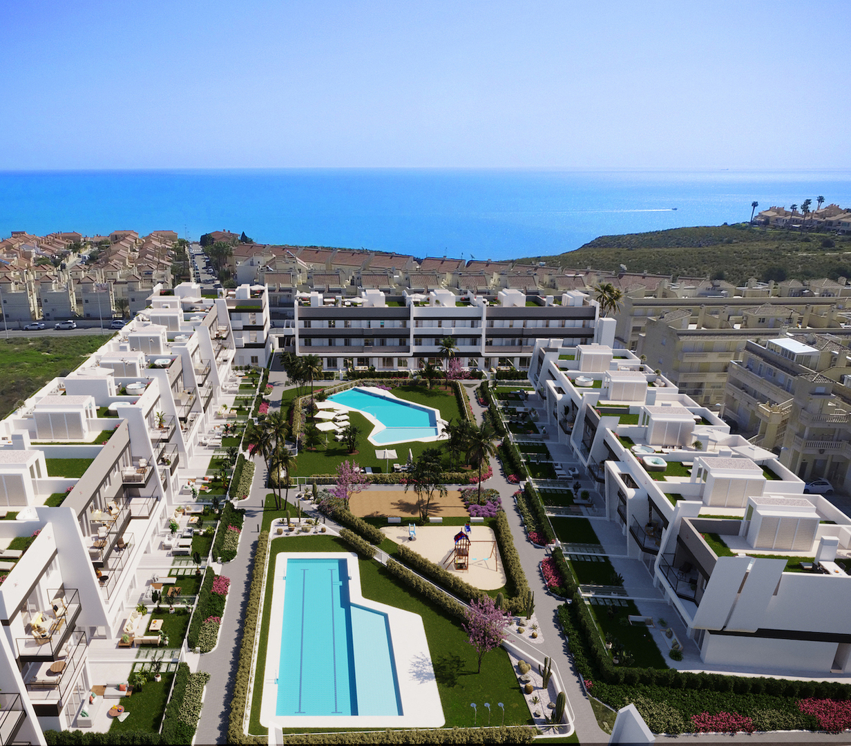 Apartments in a quiet area near Alicante on the Costa Blanca