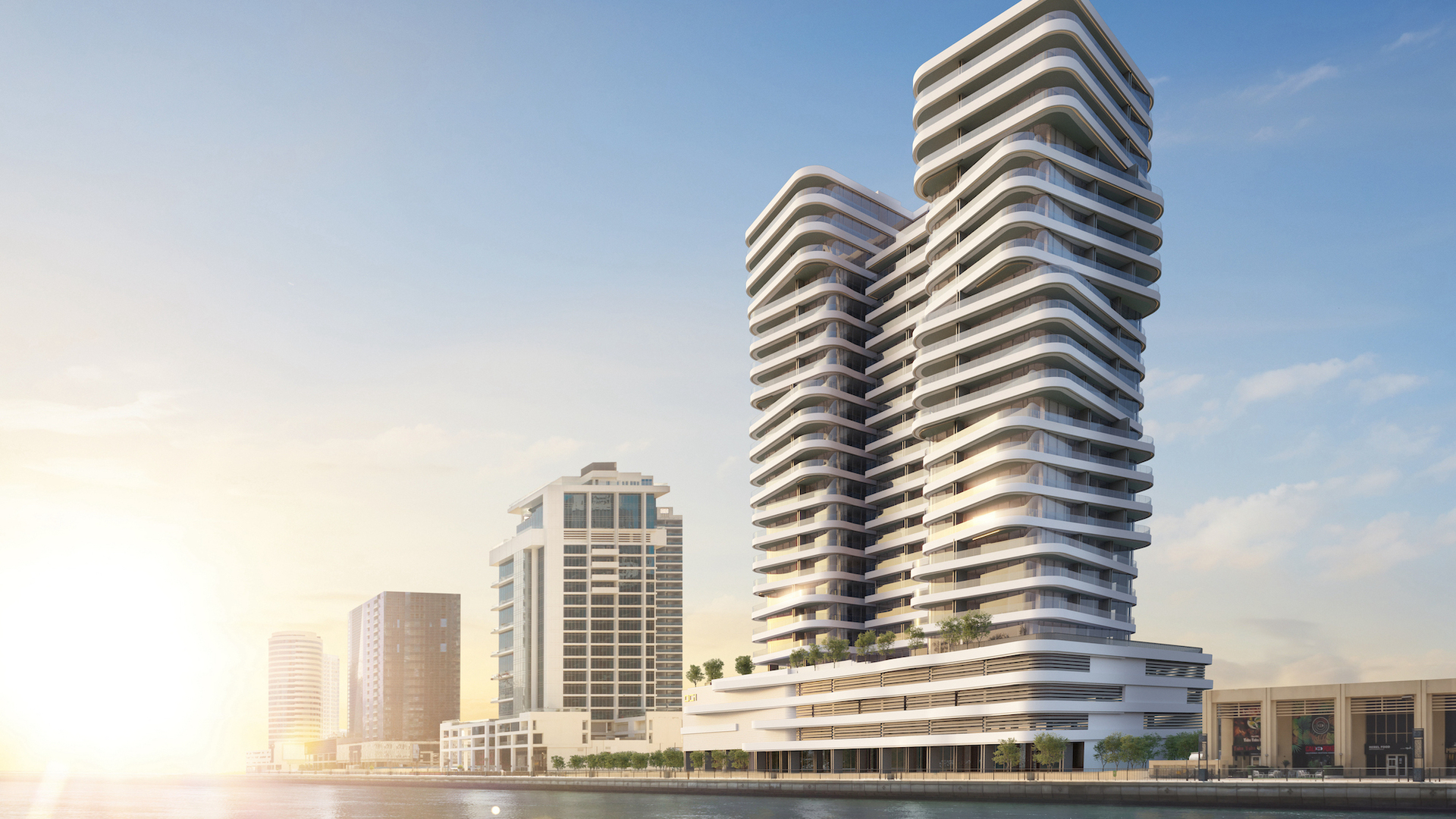 Luxury penthouses in an exclusive designer residence in the center of Dubai