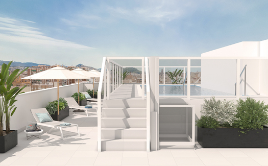 Modern apartments in the center of Malaga