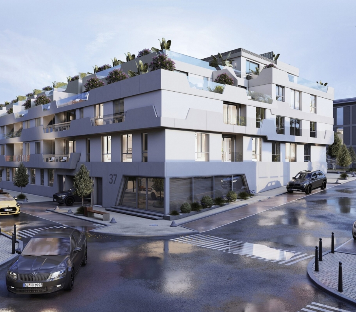 Modern apartments in the city center in Las Lagunas de Mijas