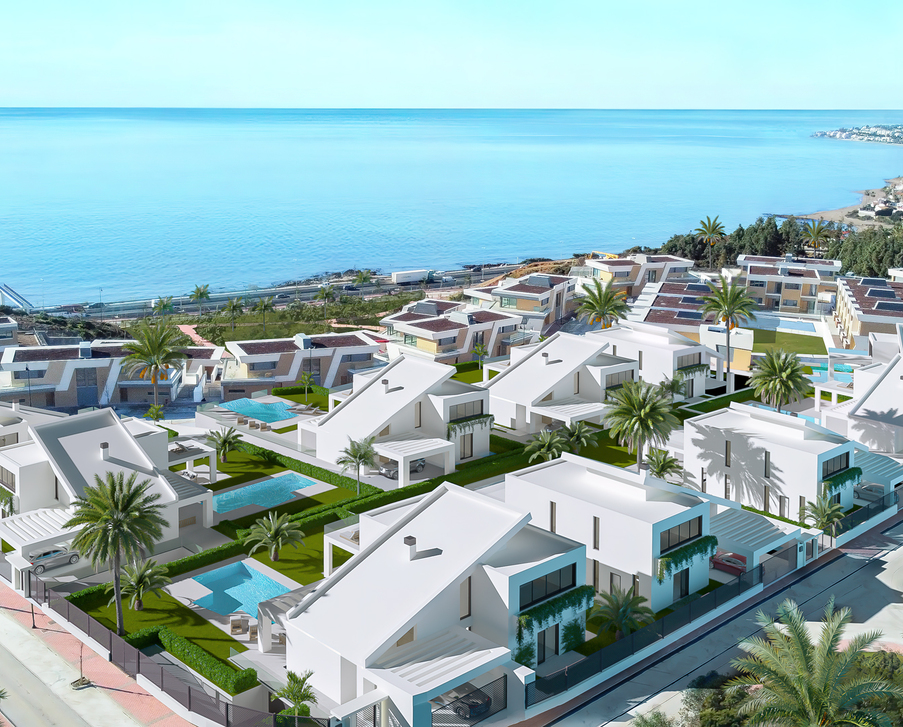 Premium villas near the beach at the El Chaparral golf course