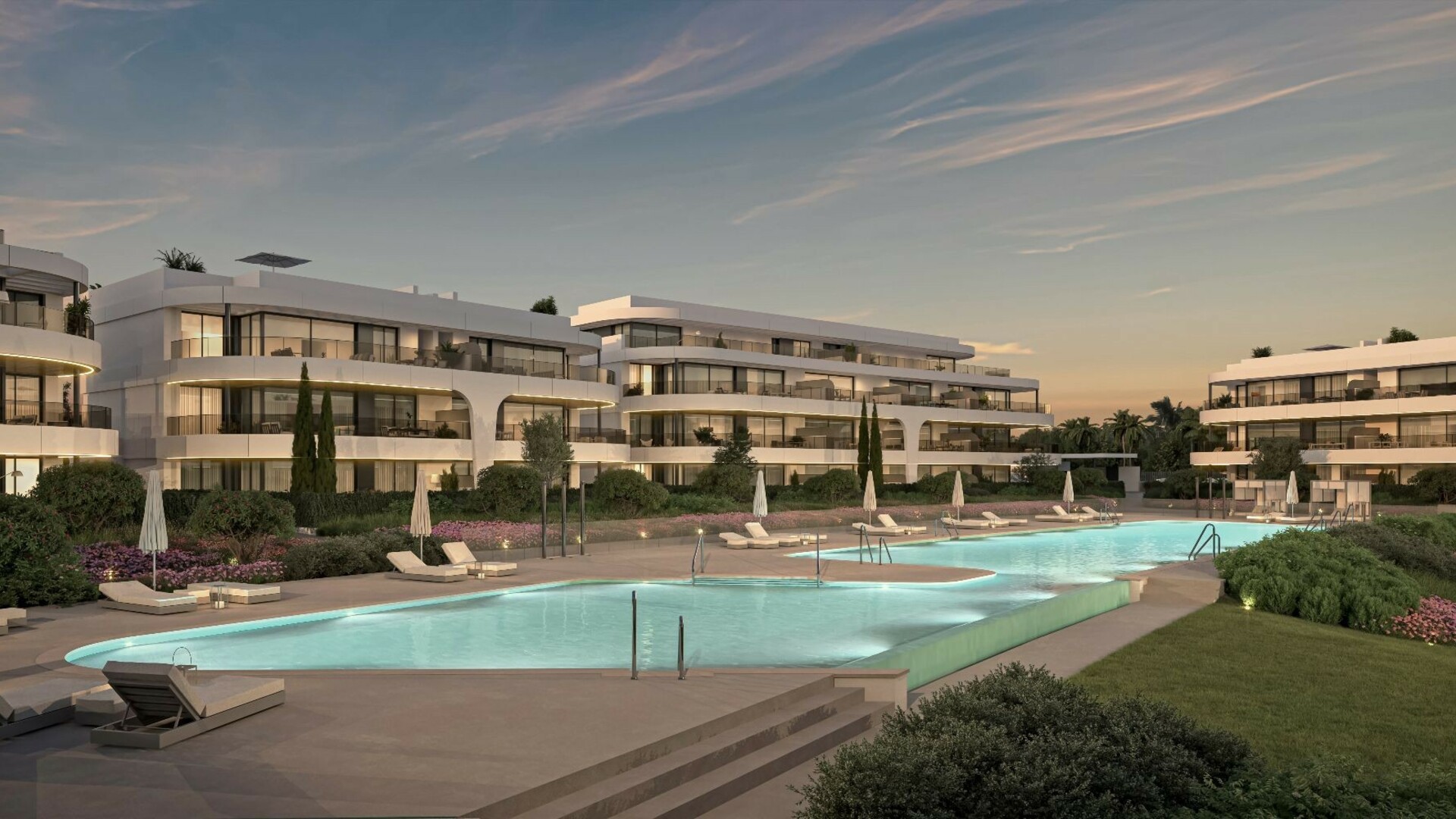Modern apartments in a prestigious location between Estepona and Marbella