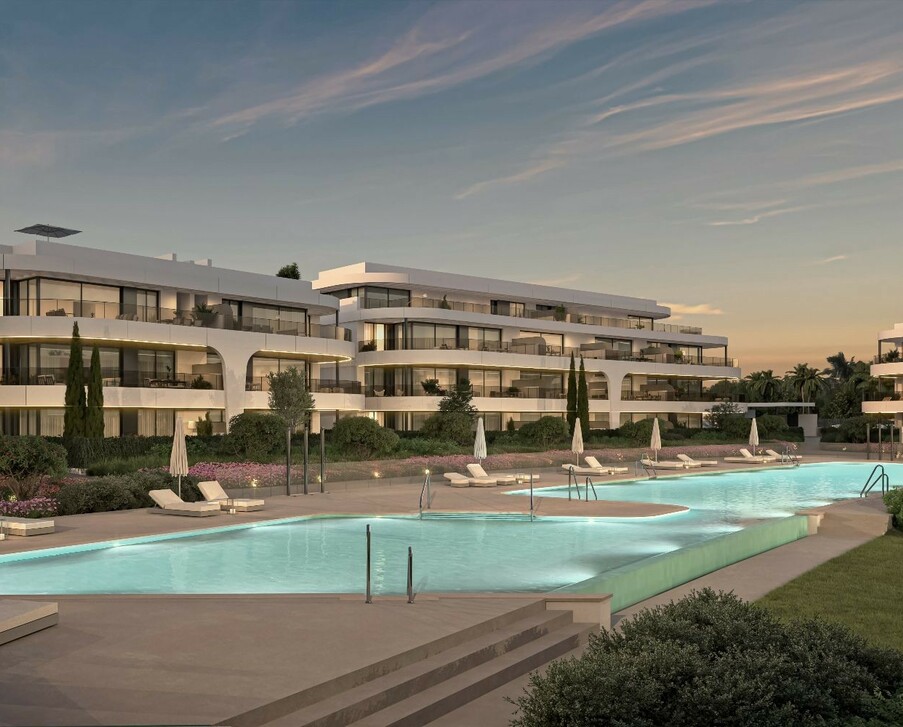 Modern apartments in a prestigious location between Estepona and Marbella