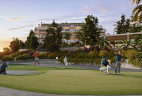 Unique apartments and penthouses with sea views at El Chaparral golf course