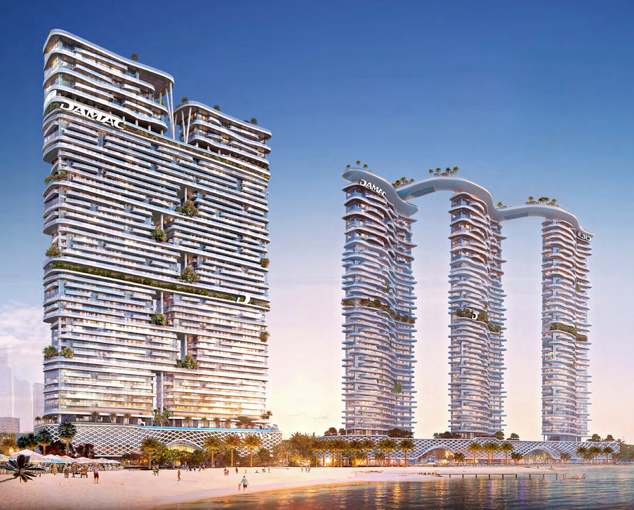 Luxury beachfront residence in Dubai Marina inspired by Italian fashion brand Cavalli