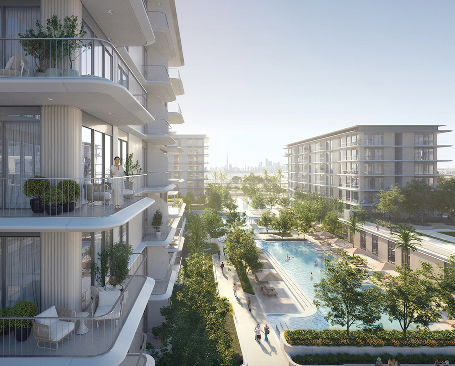 Rezidenční komplex u moře v elitní Rashid Yachts & Marina