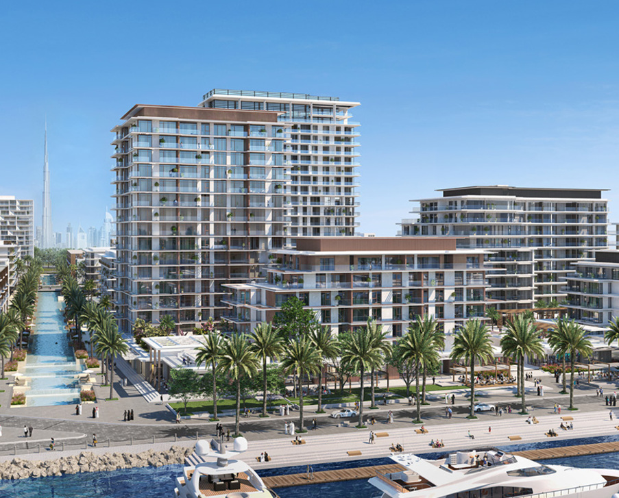 Luxusní rezidenční komplex v srdci Rashid Yachts & Marina