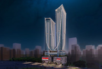 An elegant complex of two towers in Jumeirah Village Circle