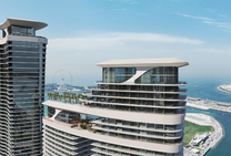 Mrakodrapový rezidenční komplex přímo u moře v Dubai Marina