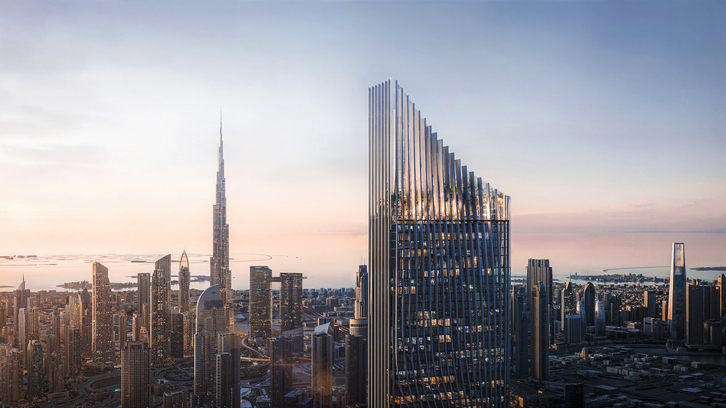 Nejvyšší rezidenční budova světa vznikající v srdci Dubai Business Bay