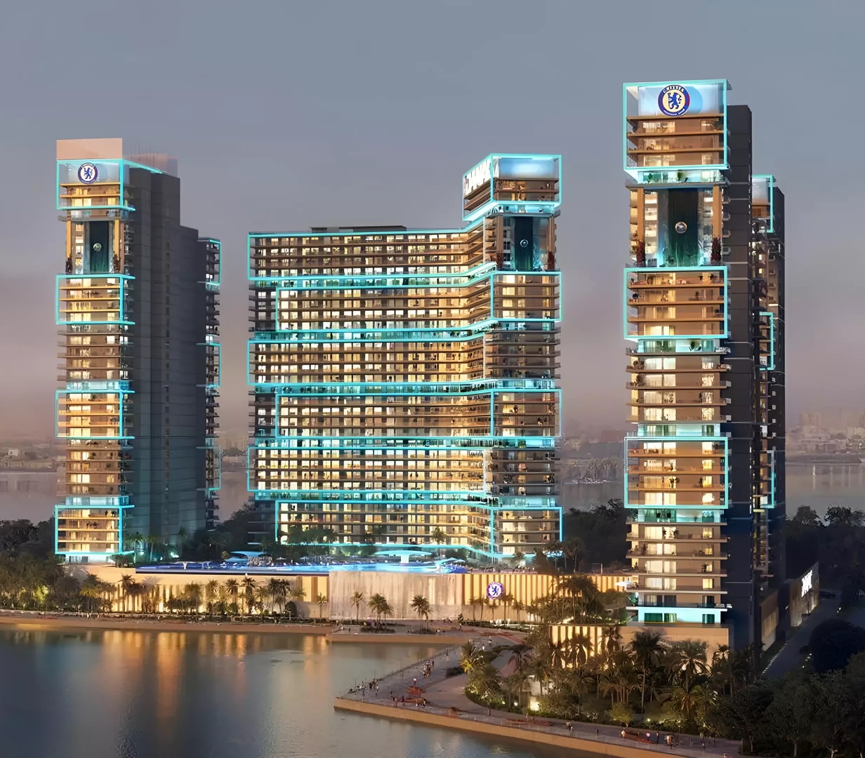 Современная прибрежная жизнь в Dubai Maritime City