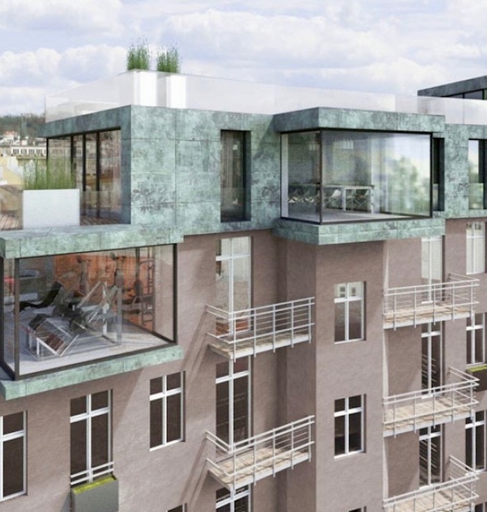 Penthouse Spálená 1